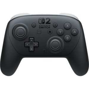 Mando Nintendo Switch 2 Pro Controller - Bluetooth Vibración HD 2 Botón C GameChat Negro