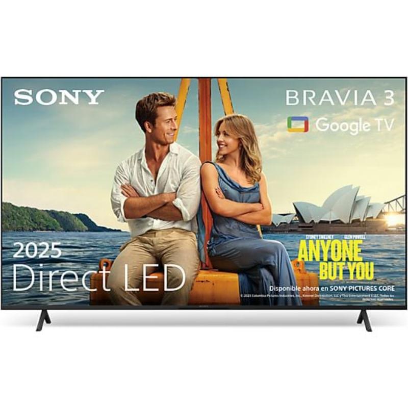 REACONDICIONADO Seminuevo Muy bueno TV LED 50" - Sony Bravia 3, Direct LED, 4K HDR Processor X1 IA, Smart/Google TV, TDT HD, DVBT2, Dolby Atmos/Vision