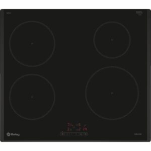 Placa inducción - Balay 3EB961LR, 4 zonas, Función Programación, Función Sprint, 60 cm, Negro