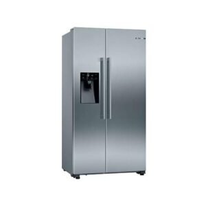 Bosch KAG93AIEP - Frigorífico Americano Side-by-Side - 178,7 cm - 533L - No Frost - Dispensador de Hielo y Agua - Acero Inox Antihuellas - Clase E