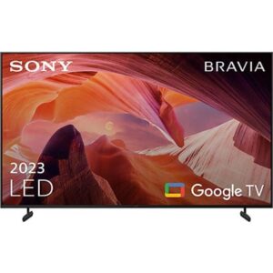 TV LED 43" - SONY KD43X80LPAEP, UHD 4K, Procesador X1 4K HDR, Smart TV, DVB-T2 (H.265), Negro