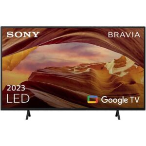 TV LED 65" - SONY KD65X75WLAEP, UHD 4K, Procesador X1 4K, Smart TV, DVB-T2 (H.265), Negro