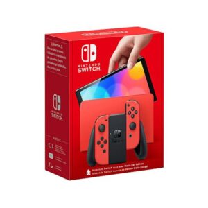 Nintendo Switch OLED Consola 7 Pulgadas 64 GB Edición Mario Rojo