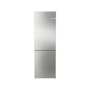 Bosch KGN36VIEA - Frigorífico Combi Serie 4 - 186 cm - 326L - No Frost - Cajón VitaFresh - Acero Inoxidable Antihuellas - Clase E