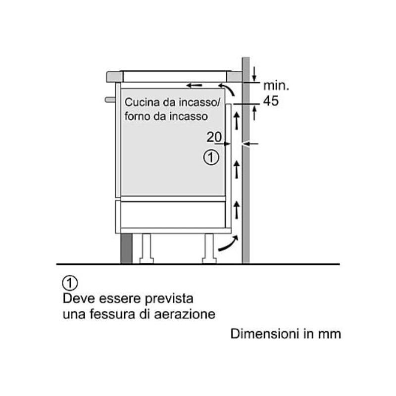 Placa de inducción - BOSCH PVQ611BB6E, 4.0000 zonas, 592 mm, Negro – Image 3