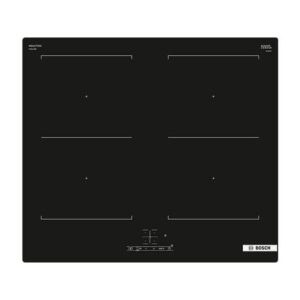 Placa de inducción - BOSCH PVQ611BB6E, 4.0000 zonas, 592 mm, Negro