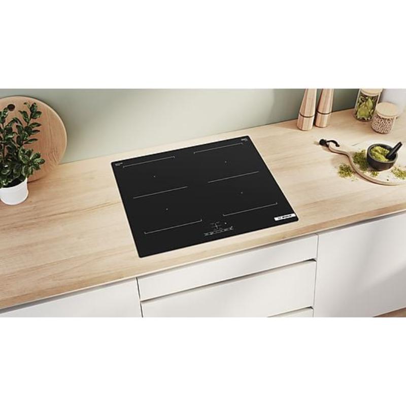Placa de inducción - BOSCH PVQ611BB6E, 4.0000 zonas, 592 mm, Negro – Image 6