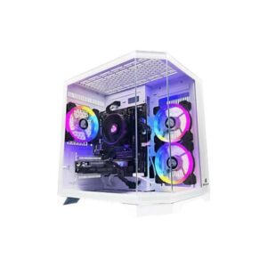 NITROPC Pro All-Round Plus PC Gaming R7 5700X 16GB RAM 1TB SSD RTX 5060 Windows 11 Pro Blanco