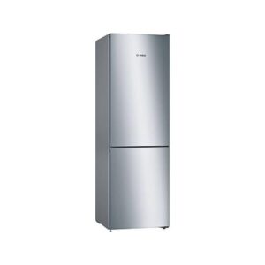 Bosch KGN36VIDA - Frigorífico Combi Serie 4 - 186 cm - 326L - No Frost - Cajón VitaFresh - Acero Inoxidable Antihuellas - Clase D