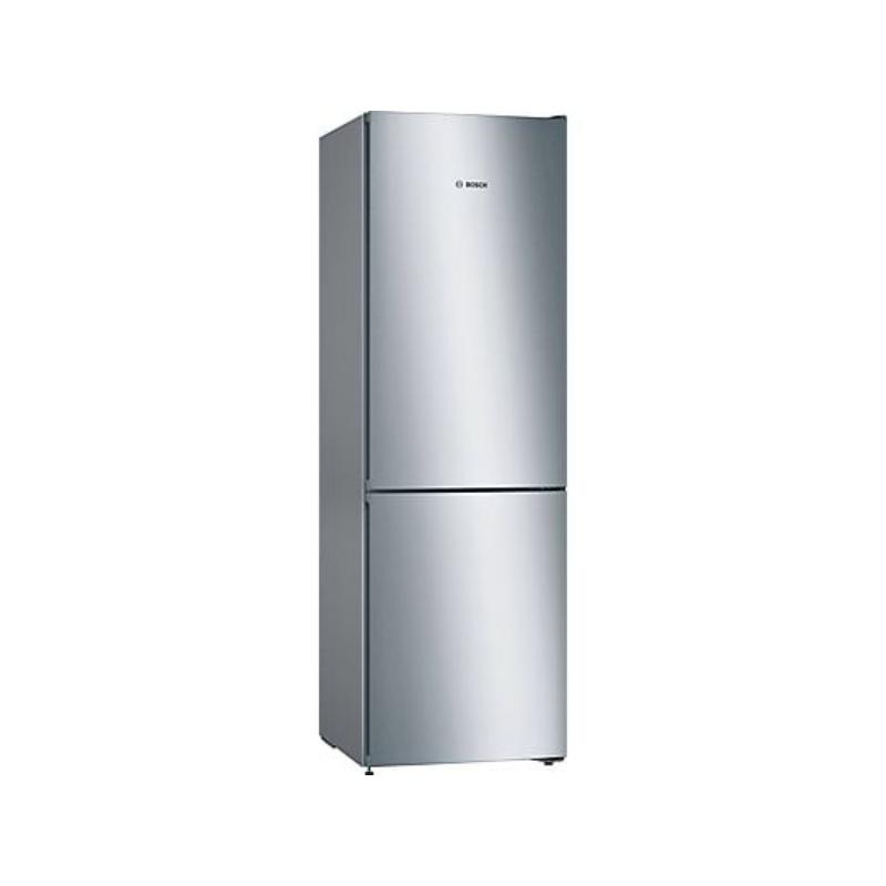 Bosch KGN36VIDA - Frigorífico Combi Serie 4 - 186 cm - 326L - No Frost - Cajón VitaFresh - Acero Inoxidable Antihuellas - Clase D