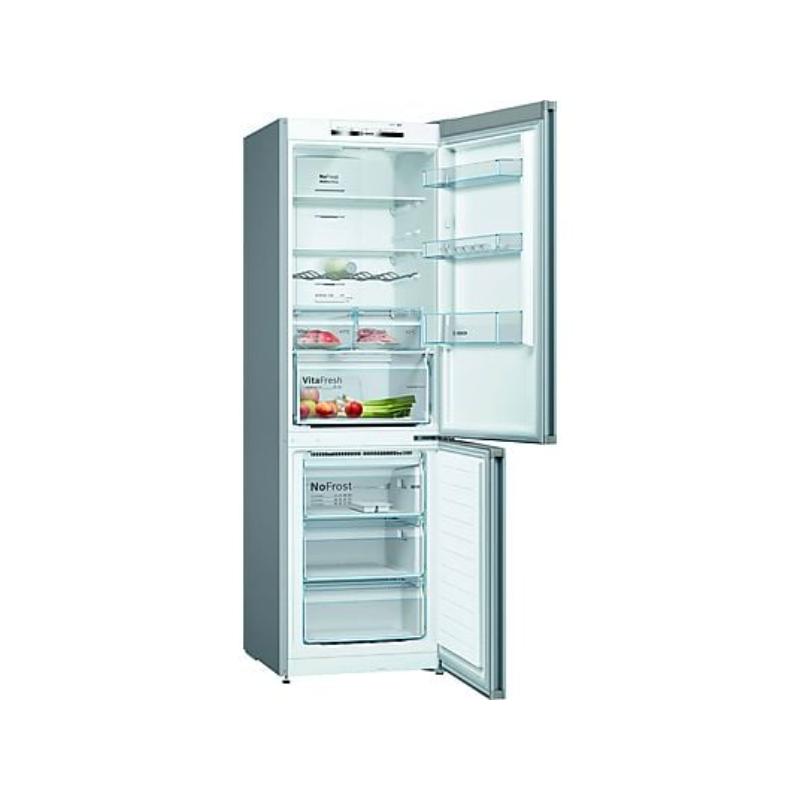 Bosch KGN36VIDA - Frigorífico Combi Serie 4 - 186 cm - 326L - No Frost - Cajón VitaFresh - Acero Inoxidable Antihuellas - Clase D – Image 3