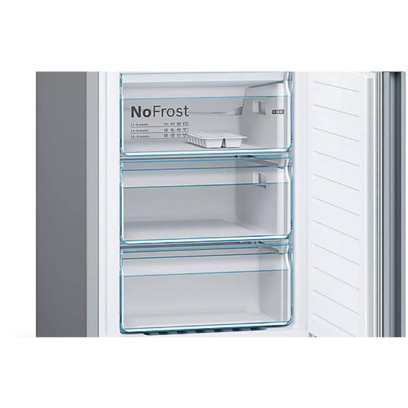 Bosch KGN36VIDA - Frigorífico Combi Serie 4 - 186 cm - 326L - No Frost - Cajón VitaFresh - Acero Inoxidable Antihuellas - Clase D – Image 4