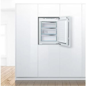 Congelador bajo encimera Bosch GIV11AFE0, 72 L, Integrable, Clase E, Blanco