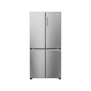 Frigorífico Americano Haier HCR7818DNMM, No Frost, 467 l, 4 Puertas, Inox Platino