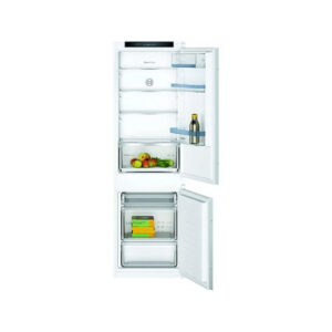 Frigorífico Combi Integrable Bosch KIV86VSE0, Low Frost, 267 l, 177.2 cm, Sin panelar