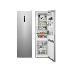 Frigorífico Combi AEG RCB736D5MX, No Frost, 366 l, 201 cm, Inox
