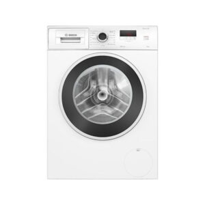 Lavadora carga frontal Bosch WGE03200ES, Serie 2, 8 kg, 1200 rpm, 13 programas, Motor EcoSilence, Higiene Plus, Blanco