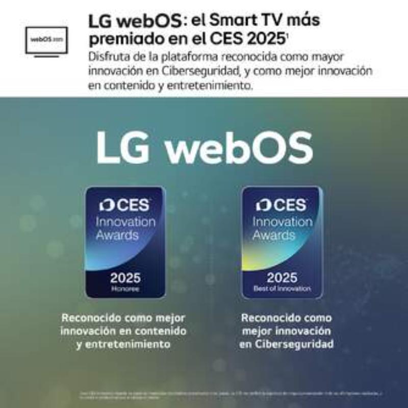 LG 43QNED87A6D - Smart TV 43" (109 cm) QNED 4K Ultra HD - WebOS 25 - HDMI 2.1 - HDR10 - Procesador IA de 4 Núcleos - Negro – Image 11