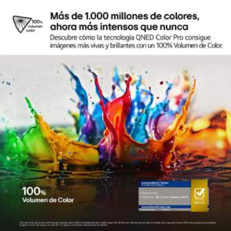 LG 43QNED87A6D - Smart TV 43" (109 cm) QNED 4K Ultra HD - WebOS 25 - HDMI 2.1 - HDR10 - Procesador IA de 4 Núcleos - Negro – Image 6