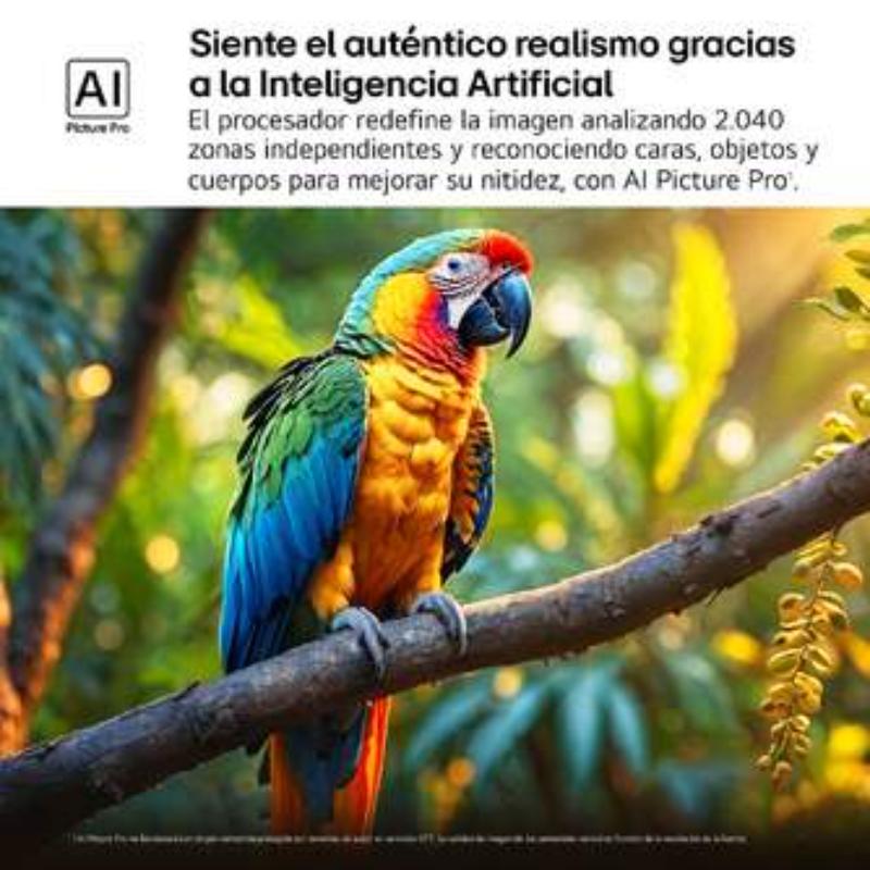 LG 43QNED87A6D - Smart TV 43" (109 cm) QNED 4K Ultra HD - WebOS 25 - HDMI 2.1 - HDR10 - Procesador IA de 4 Núcleos - Negro – Image 9