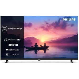 TV Philips 24" LED 24PHS6000 - HD, Pixel Plus HD, HDR10, Dolby Digital 6 W, TitanOS