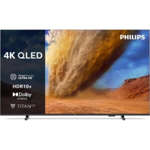 TV Philips 43" QLED 43PUS7810 - 4K Ultra HD, Smart TV con TitanOS, Dolby Digital/Atmos 20W, HDR10+