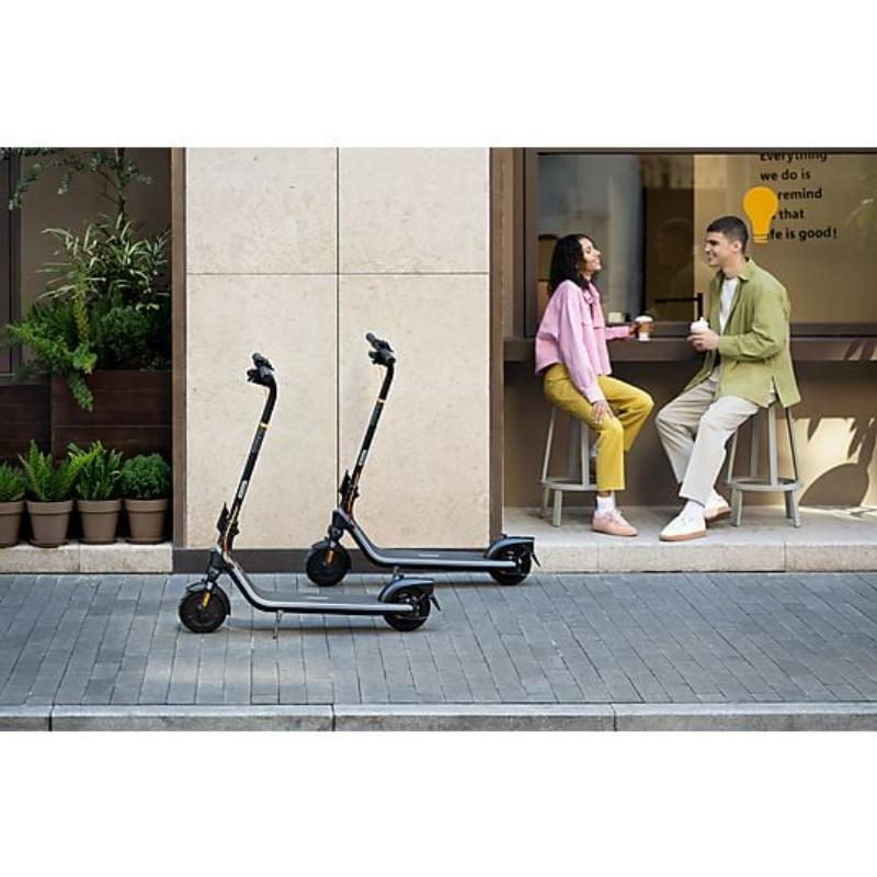 Patinete eléctrico - Segway E2 Plus E II, Potencia Máxima 500W, Potencia Nominal 300W, Carga Máxima 90 kg, Autonomía 25 km/h, Negro – Image 9