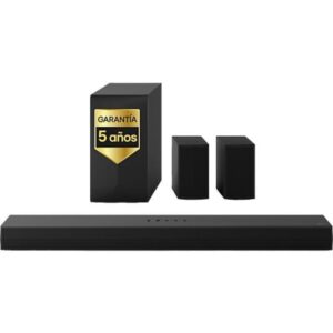LG S70TR Barra de Sonido 5.1.1 Canales con 500W Subwoofer Inalámbrico Dolby Digital y Bluetooth Color Negro
