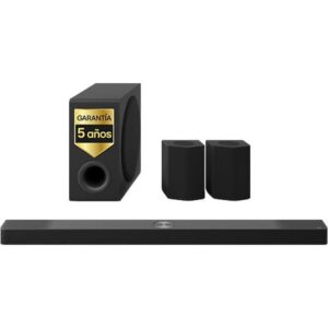 LG S95TR Barra de Sonido 9.1.5 Canales con 810W Dolby Atmos DTS:X IMAX Enhanced y Subwoofer Inalámbrico 220W Color Negro