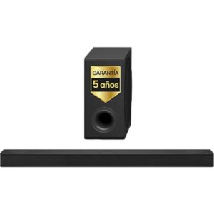 LG S80TY Barra de Sonido 3.1.3 Canales con 480W Dolby Atmos DTS:X y Subwoofer Inalámbrico Conectividad Bluetooth Negro