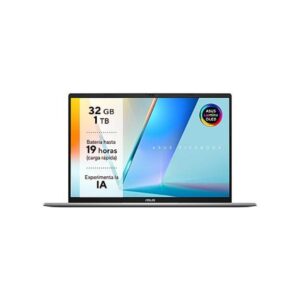 ASUS Vivobook S16 OLED Copilot+ PC 16" WUXGA AMD Ryzen 7 350 50 TOPS 32GB RAM 1TB SSD Radeon 860M Windows 11 Home Negro