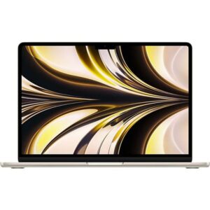Apple MacBook Air (2022) 13.6" Pantalla Liquid Retina Chip M2 16GB RAM 256GB SSD GPU 8 Núcleos Color Blanco Estrella