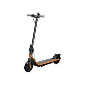 Patinete eléctrico - SEGWAY-NINEBOT Kickscooter C2 E, Pot. máx. 150 W, Carga máx. 50 kg, 11 km autonomía, 360 mAh, Negro y Naranja