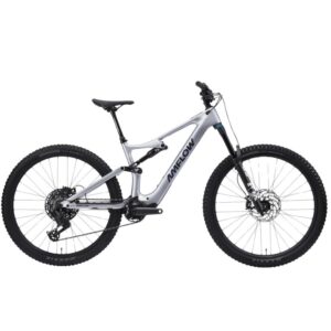 Amflow PL Carbon Bicicleta Eléctrica de Montaña DJI Avinox 105Nm 800Wh Gris