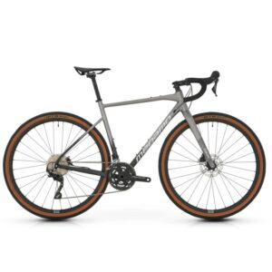 Megamo Jakar 30 25 Bicicleta Gravel Cuadro Aluminio Horquilla Carbono Shimano GRX 2x10V Rueda 700c Negro